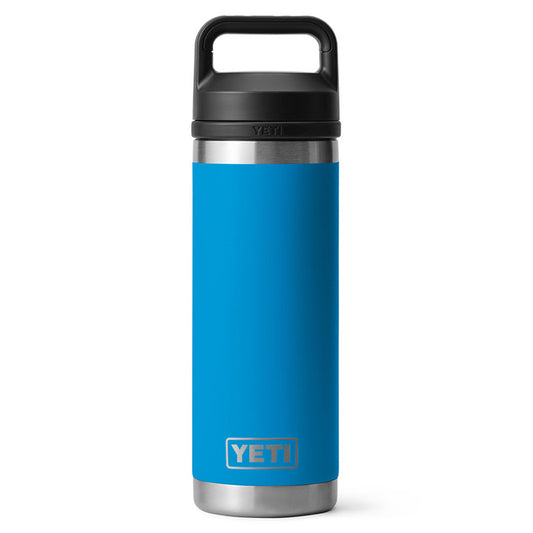 Rambler 18 Oz Bottle Chug Big Wave Blue