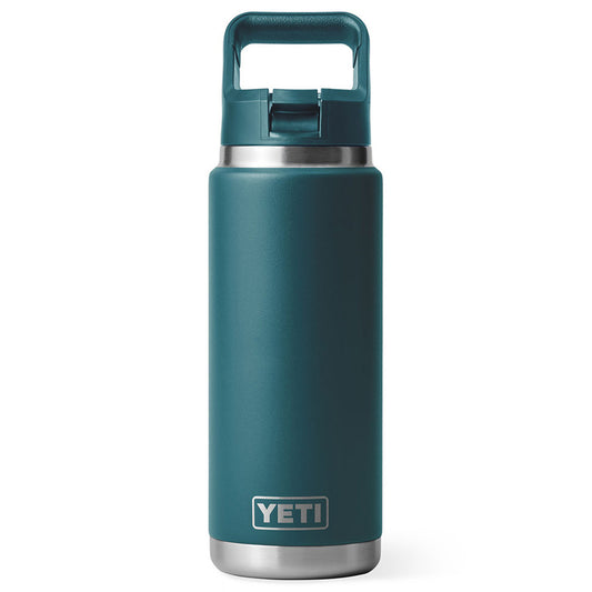 Rambler 26 Oz Straw Bottle Agave Teal