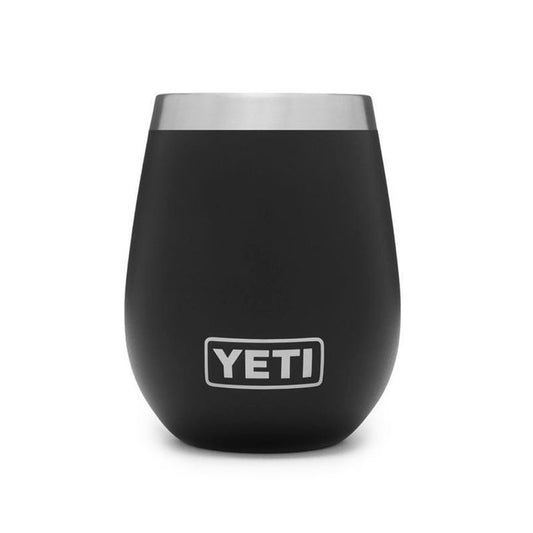 Rambler 10 Oz Wine Tumbler Black