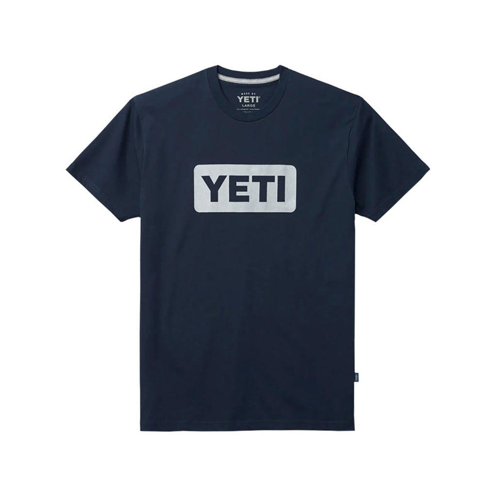 Logo Badge Premium T-Shirt Navy