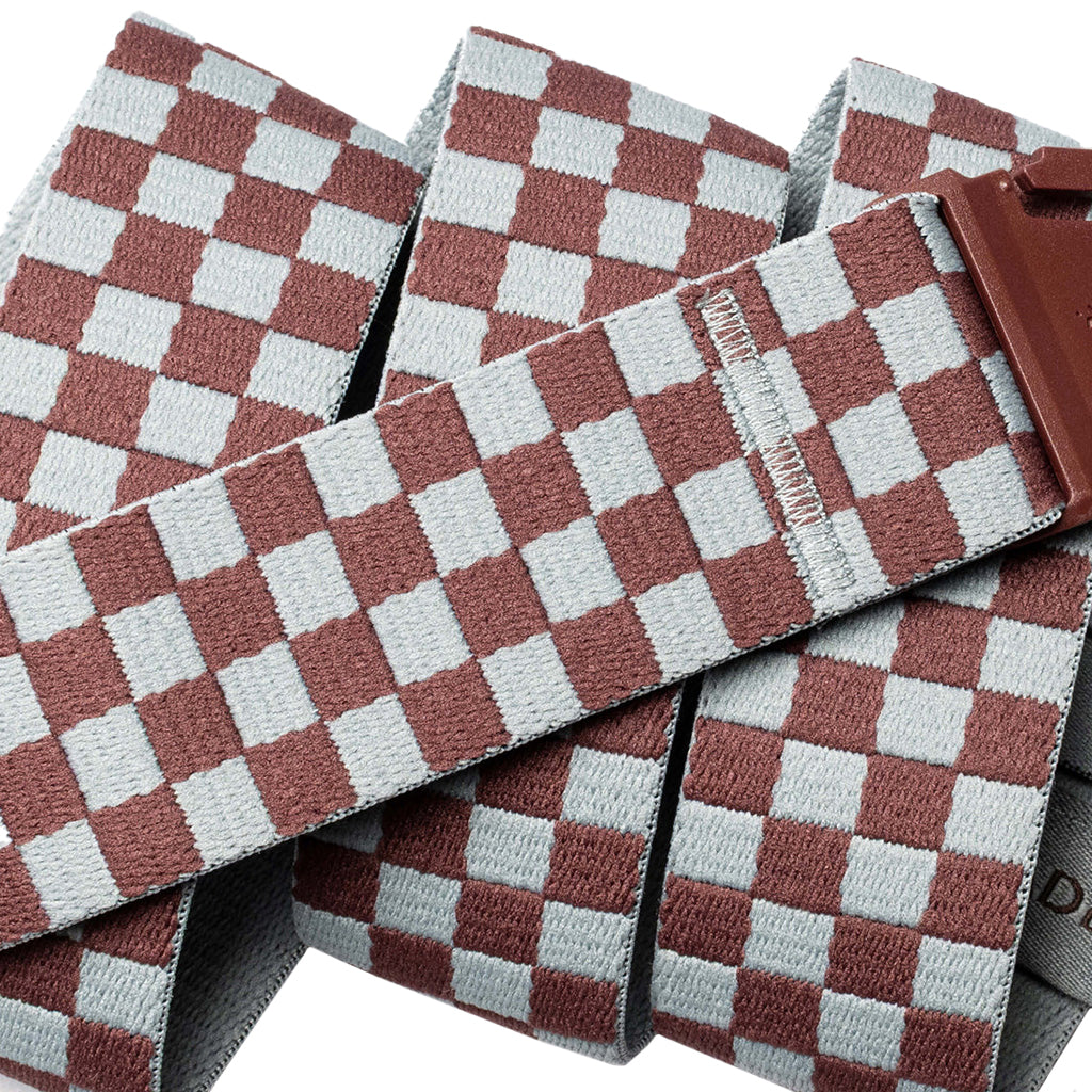 Check- Cloud/Burgundy