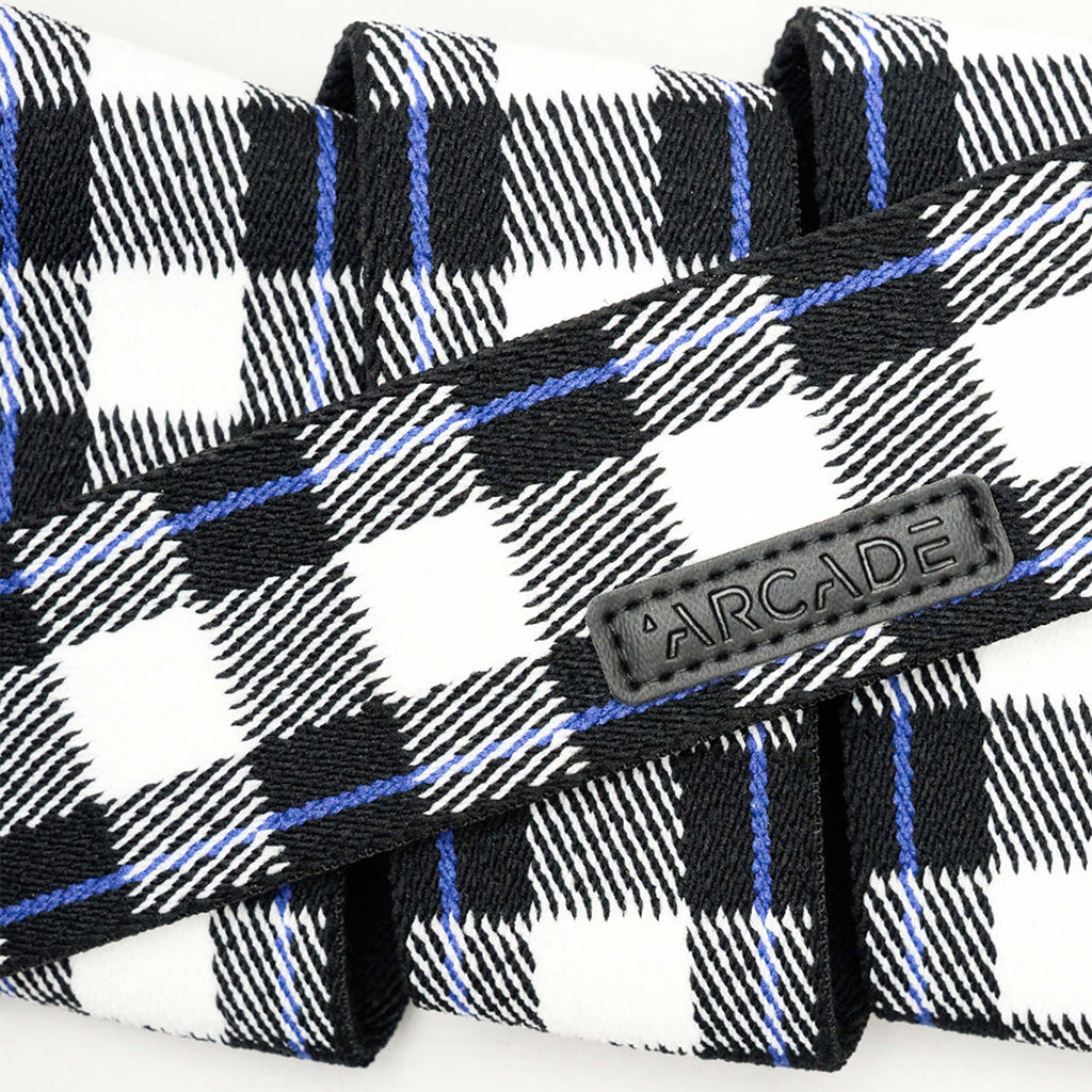 Plaid-Cobalt/Black