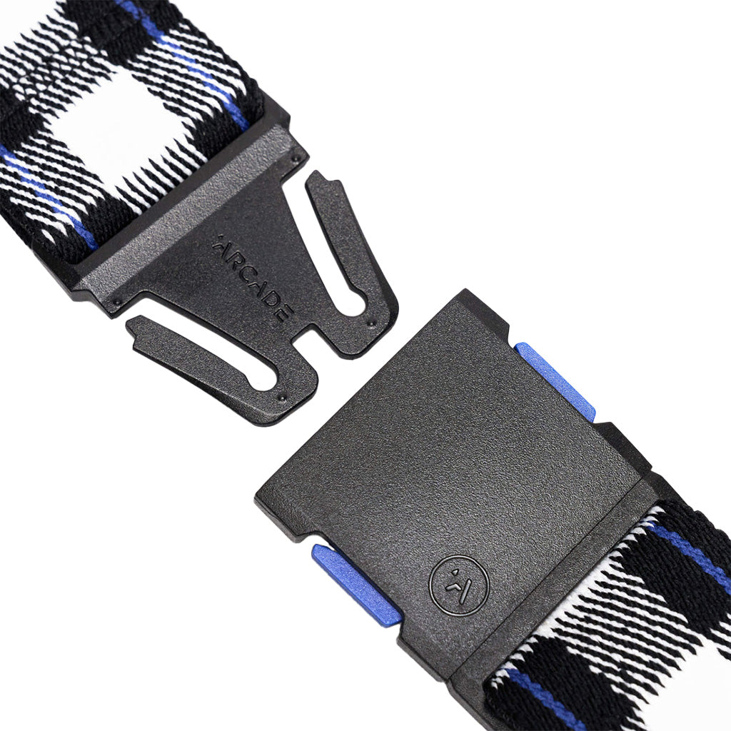 Plaid-Cobalt/Black