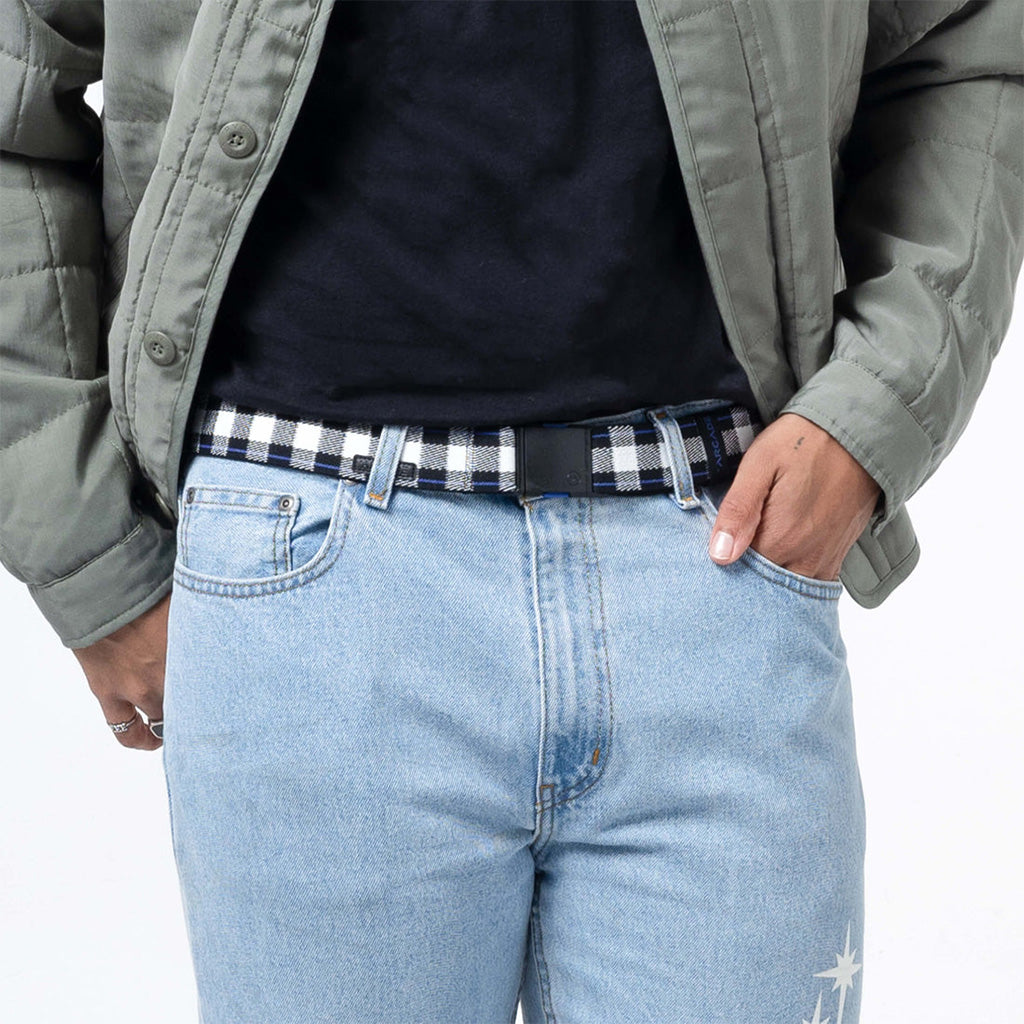 Plaid-Cobalt/Black