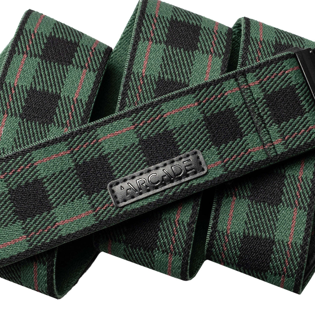 Plaid- Emerald/ Wine